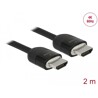 Przewód HDMI klasy premium 4K 60Hz 2m Delock 84964