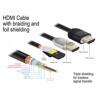 Przewód HDMI klasy premium 4K 60Hz 2m Delock 84964