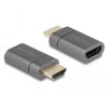 Przejściówka HDMI męsko-żeńska 8K 60Hz magnetyczna Delock 66684