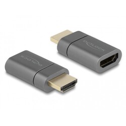 Przejściówka HDMI męsko-żeńska 8K 60Hz magnetyczna Delock 66684 Przejściówka HDMI męsko-żeńska 8K 60Hz magnetyczna Delock 66684