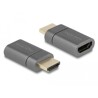 Przejściówka HDMI męsko-żeńska 8K 60Hz magnetyczna Delock 66684