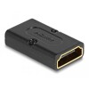 Przejściówka HDMI żeńską na żeńską 8K 60Hz metalowy Delock 60019