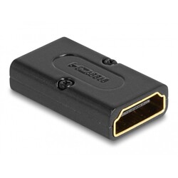 Przejściówka HDMI żeńską na żeńską 8K 60Hz metalowy Delock 60019 Przejściówka HDMI żeńską na żeńską 8K 60Hz metalowy Delock 60019