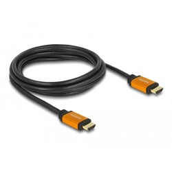 Przewód HDMI o dużej szybkości transmisji 48Gbps 8K 60Hz 2m Delock 85729