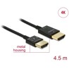 Przewód aktywny High Speed HDMI HDMI A-A 3D Slim Premium 4.5m Delock 84775