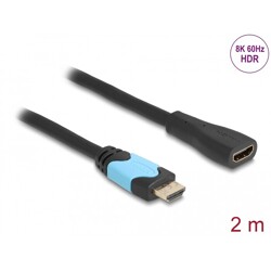 Przewód przedłużający High Speed HDMI 48Gbps 8K 60Hz 2m Delock 81998