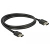 Ultra szybki przewód HDMI 48Gbps 8K 60Hz czarny 1m certyfikat Delock 85293