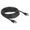 Ultra szybki przewód HDMI 48Gbps 8K 60Hz czarny 5m certyfikat Delock 85296
