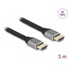 Ultra szybki przewód HDMI 48Gbps 8K 60Hz szary 3m certyfikat Delock 83997