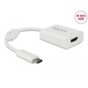 USB typu C adapter do HDMI (DP Alt Mode) 4K 60Hz z HDR Funktion Delock 63937