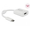 USB typu C adapter do HDMI (DP Alt Mode) 4K 60Hz z funkcją HDR Delock 63937
