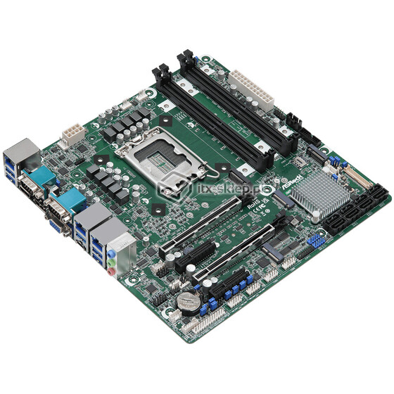 ASRock IMB-X1314 micro-ATX Intel Alder Lake-S W680 DDR4 128GB ECC 3xLAN 2.5GbE