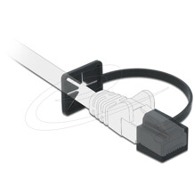 Zaślepka przeciwkurzowa wtyku RJ45 LAN żeńska ze klipsem czarna Delock 86589