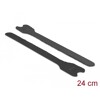 Opaski kablowe czarne 240 x 13 mm zestaw 10 sztuk Delock 18264