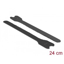Opaski kablowe czarne 240 x 13 mm zestaw 10 sztuk Delock 18264