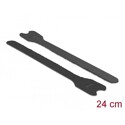 Opaski kablowe czarne 240 x 13 mm zestaw 10 sztuk Delock 18264