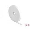 Taśma rzepowa na rolce 10 m x 13 mm kolor biały Delock 18378
