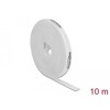 Taśma rzepowa na rolce 10 m x 15 mm kolor biały Delock 18388
