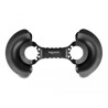 Uchwyt do nawijania kabla 375 x 170 mm czarny Delock 18435
