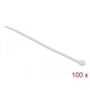 Wiązania kablowe przezroczyste 200 x 3,6 mm 100 sztuk Delock 18606
