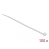 Wiązania kablowe przezroczyste 200 x 3,6 mm 100 sztuk Delock 18606