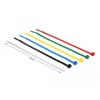 Wiązania kablowe kolorowe 200 x 3,6 mm 100 sztuk Delock 18626