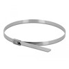 Zestaw opasek zaciskowych ze stali nierdzewnej 200 x 4,6 mm 20 sztuk Delock 18631