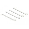Regulowane opaski zaciskowe białe 150 x 7,5 mm zestaw 100 sztuk Delock 18638