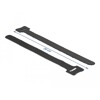 Rzepy do kabli 200 x 12 mm zestaw 10 sztuk czarne Delock 18687