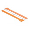 Rzepy do kabli 200 x 12 mm zestaw 10 sztuk pomarańczowe Delock 18696