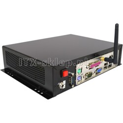 Komputer przemysłowy Atom D525 2GB 2xRS-232 1xLPT WiFi SSD 8GB C01-I525-SD8-P-W
