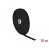 Taśma rzepowa na rolce 10 m x 13 mm kolor czarny Delock 18712