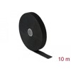Taśma rzepowa na rolce 10 m x 20 mm kolor czarny Delock 18716
