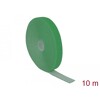 Taśma rzepowa na rolce 10 m x 20 mm kolor zielony Delock 18732