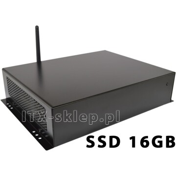 Komputer przemysłowy Atom D525 2GB 2xRS-232 1xLPT WiFi SSD 16GB C01-I525-SD16-P-W