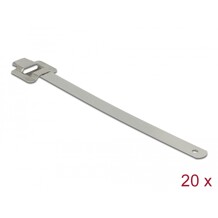 Zaciski kablowe ze stali nierdzewnej 150 x 10 mm 20 sztuk Delock 18762