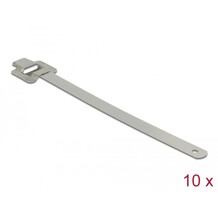Zaciski kablowe ze stali nierdzewnej 400 x 10 mm 10 sztuk Delock 18764