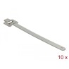 Zaciski kablowe ze stali nierdzewnej 400 x 10 mm 10 sztuk Delock 18764
