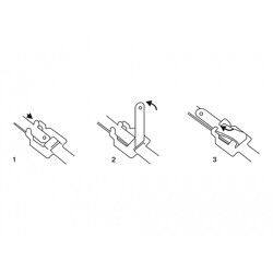 Zaciski kablowe ze stali nierdzewnej 400 x 10 mm 10 sztuk Delock 18764