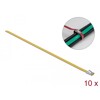 Linki stalowe żółte 200 x 4,6 mm 10 sztuk Delock 18785