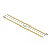 Linki stalowe żółte 200 x 4,6 mm 10 sztuk Delock 18785