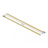 Linki stalowe żółte 200 x 4,6 mm 10 sztuk Delock 18785