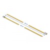 Linki stalowe żółte 400 x 4,6 mm 10 sztuk Delock 18787