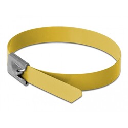 Linki stalowe żółte 200 x 7,9 mm 10 sztuk Delock 18789