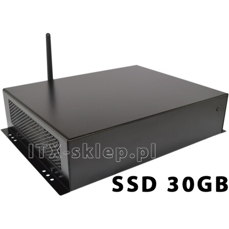 Komputer przemysłowy Atom D525 2GB 2xRS-232 1xLPT WiFi SSD 30GB C01-I525-SD30-P-W