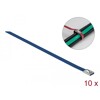 Linki stalowe niebieskie 200 x 7,9 mm 10 sztuk Delock 18797