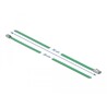 Linki stalowe zielone 300 x 4,6 mm 10 sztuk Delock 18802