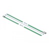 Linki stalowe zielone 400 x 4,6 mm 10 sztuk Delock 18803