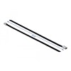 Linki stalowe czarne 200 x 4,6 mm 10 sztuk Delock 18809