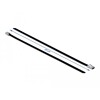 Linki stalowe czarne 200 x 4,6 mm 10 sztuk Delock 18809
